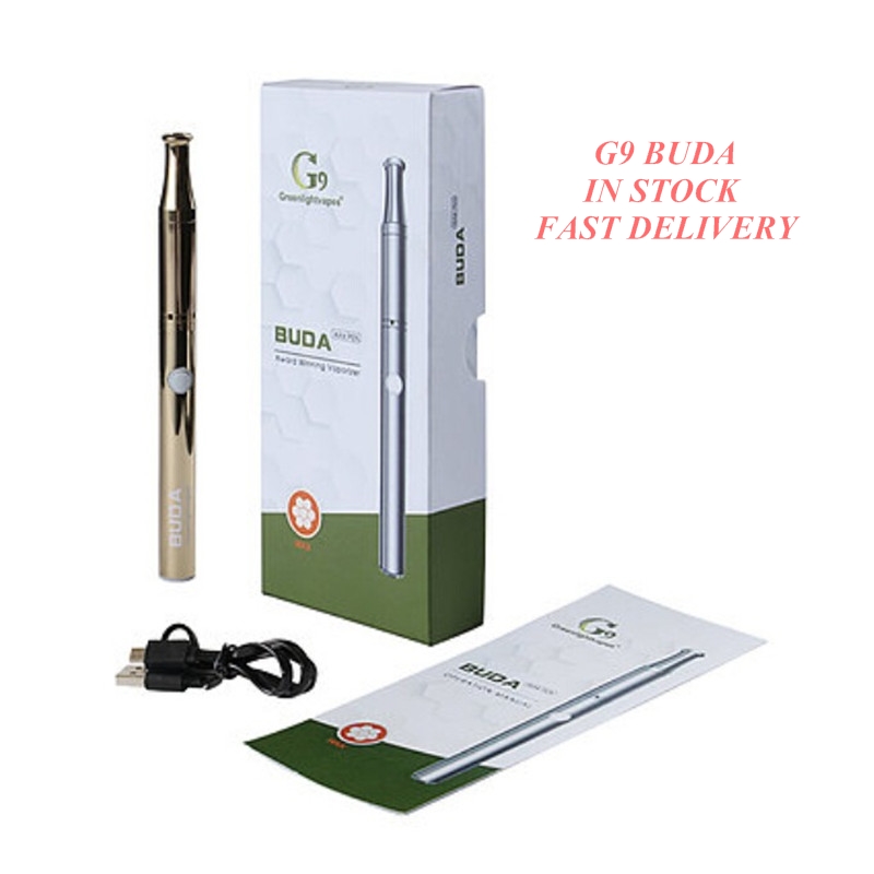 Original G9 BUDA Wax Kit 350mAh Concentrate Vaporizer Variable Voltage Vape Pen 1.3ohm Ceramic Atomizer Wholesale In Stock
Original G9 BUDA Wax Kit 350mAh Concentrate Vaporizer Variable Voltage Vape Pen 1.3ohm Ceramic Atomizer Wholesale In Stock