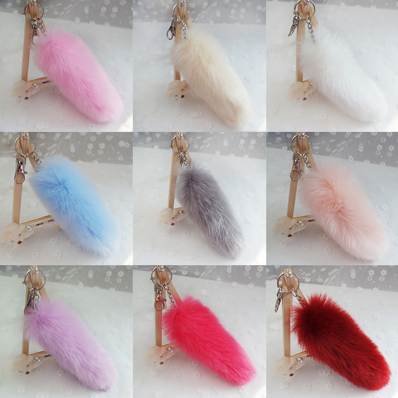 Fox Tail Keychain Fluffy Faux Rabbit Fur Plush Key Chain Hanging Bag Jewelry Pom Pom Keychains
Fox Tail Keychain Fluffy Faux Rabbit Fur Plush Key Chain Hanging Bag Jewelry Pom Pom Keychains