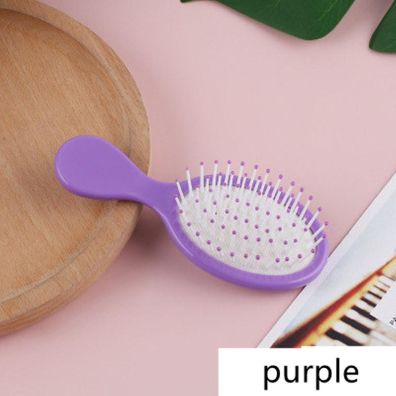 Hair Brushes Fashion Mini Cute Portable Round Pocket Small Size Travel Beauty Barber Massage Comb Girl Brush Salon Styling Tools Health