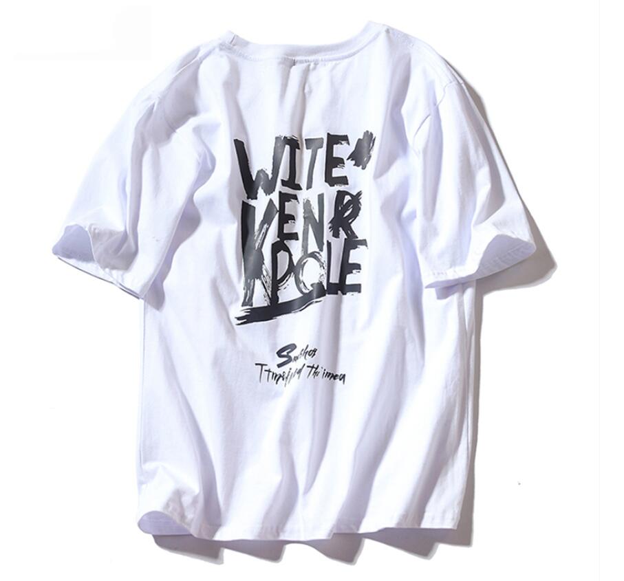 Casual Loose Men's T-Shirts Pure Cotton Top Embroidery with Short Sleeves Tees Trend The Classic Short-sleeved Tops Clothe, Style 1
Casual Loose Men's T-Shirts Pure Cotton Top Embroidery with Short Sleeves Tees Trend The Classic Short-sleeved Tops Clothe, Style 1