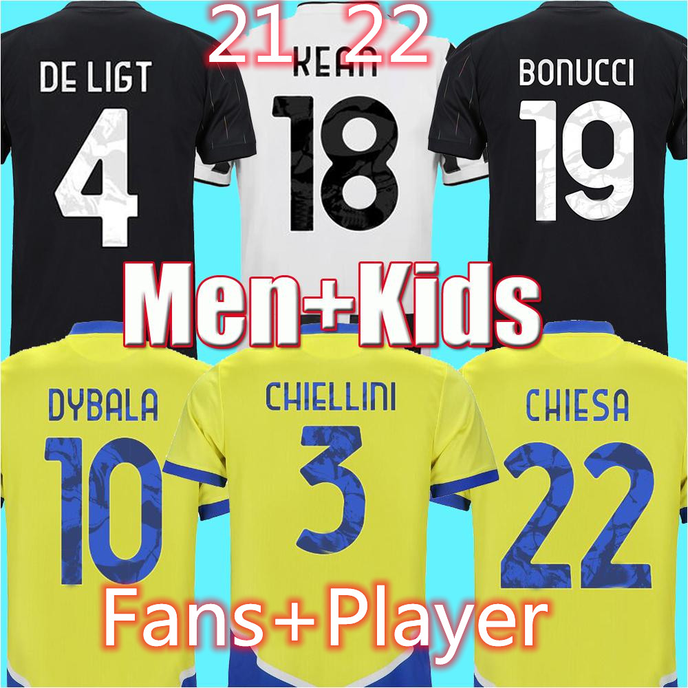 2021 Juventus DYBALA CHIESA soccer jersey LOCATELLI KEAN KAIO JORGE MORATA KULUSEVSKI football shirt LIGT Camiseta fútbol Kids Kit + Men mai, Black;yellow
2021 Juventus DYBALA CHIESA soccer jersey LOCATELLI KEAN KAIO JORGE MORATA KULUSEVSKI football shirt LIGT Camiseta fútbol Kids Kit + Men mai, Black;yellow