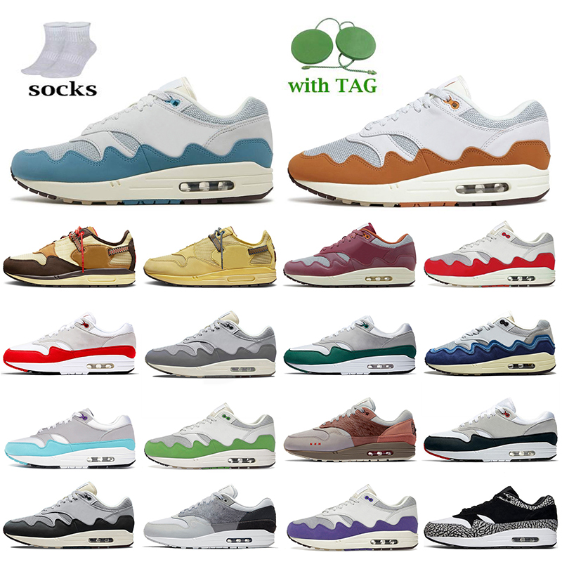 2022 New Patta 1 Waves Monarch Noise Aqua Women Mens Running Shoes 1s Black Rush Maroon Baroque Brown Saturn Gold Cactus Jack Cave Stone 87 Trainers Sports Sneakers, B41 obsidian 36-45
2022 New Patta 1 Waves Monarch Noise Aqua Women Mens Running Shoes 1s Black Rush Maroon Baroque Brown Saturn Gold Cactus Jack Cave Stone 87 Trainers Sports Sneakers, B41 obsidian 36-45