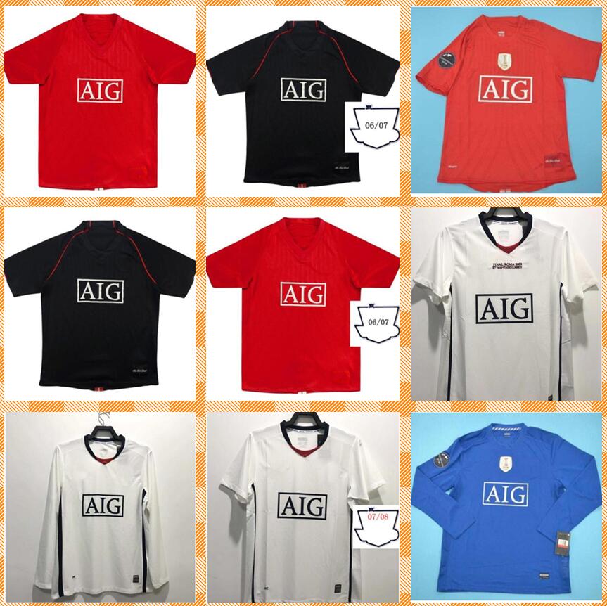 Long sleeve Retro classic 2007 2008 2009 soccer jerseys Manchester ROONEY SCHOLES GIGGS RONALDO 07/09 united football shirt, Black
Long sleeve Retro classic 2007 2008 2009 soccer jerseys Manchester ROONEY SCHOLES GIGGS RONALDO 07/09 united football shirt, Black