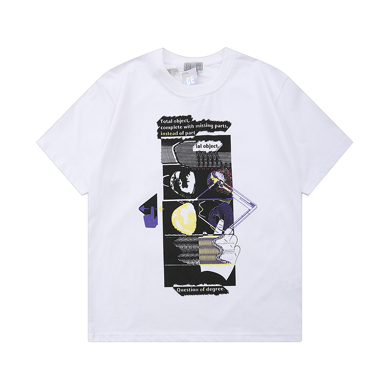 White Color 21SS patchwork pattern t shirt men women short sleeve top tees fashion wear streetwear hip hop t-shirts, White;black
White Color 21SS patchwork pattern t shirt men women short sleeve top tees fashion wear streetwear hip hop t-shirts, White;black