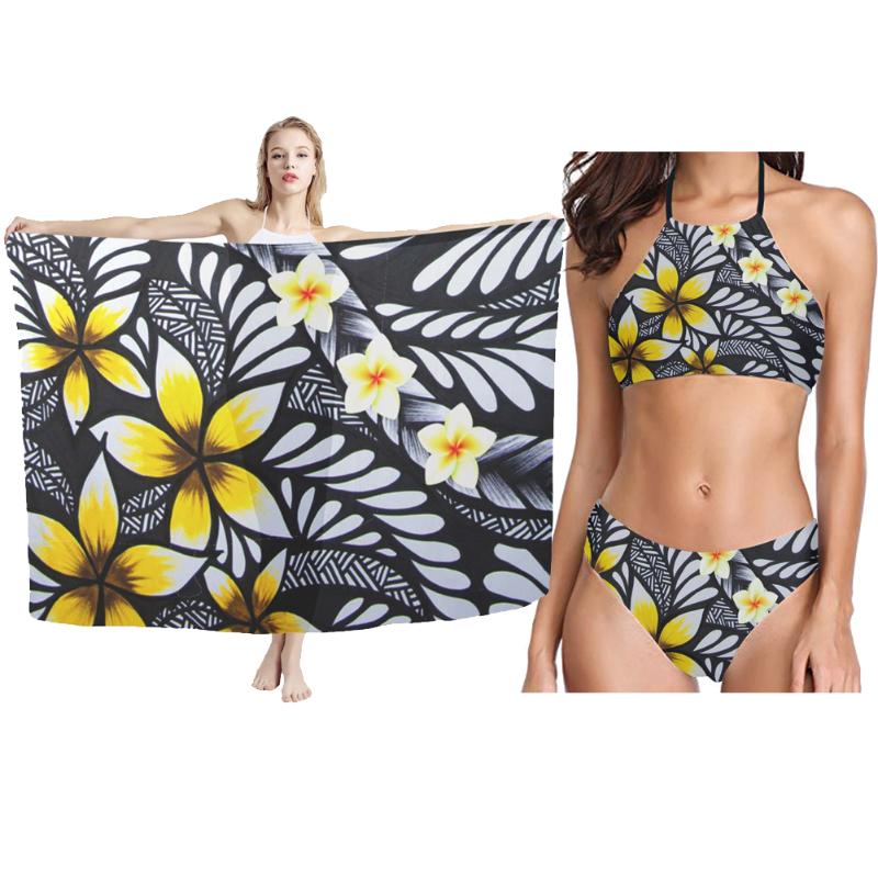 Women's Swimwear Hycool Fashion Beach Party Hawaiian Lava Sarong Matching 2pcs Bikini Set Women Custom Polynesian Tribal Long Skirt, White;black
Women's Swimwear Hycool Fashion Beach Party Hawaiian Lava Sarong Matching 2pcs Bikini Set Women Custom Polynesian Tribal Long Skirt, White;black