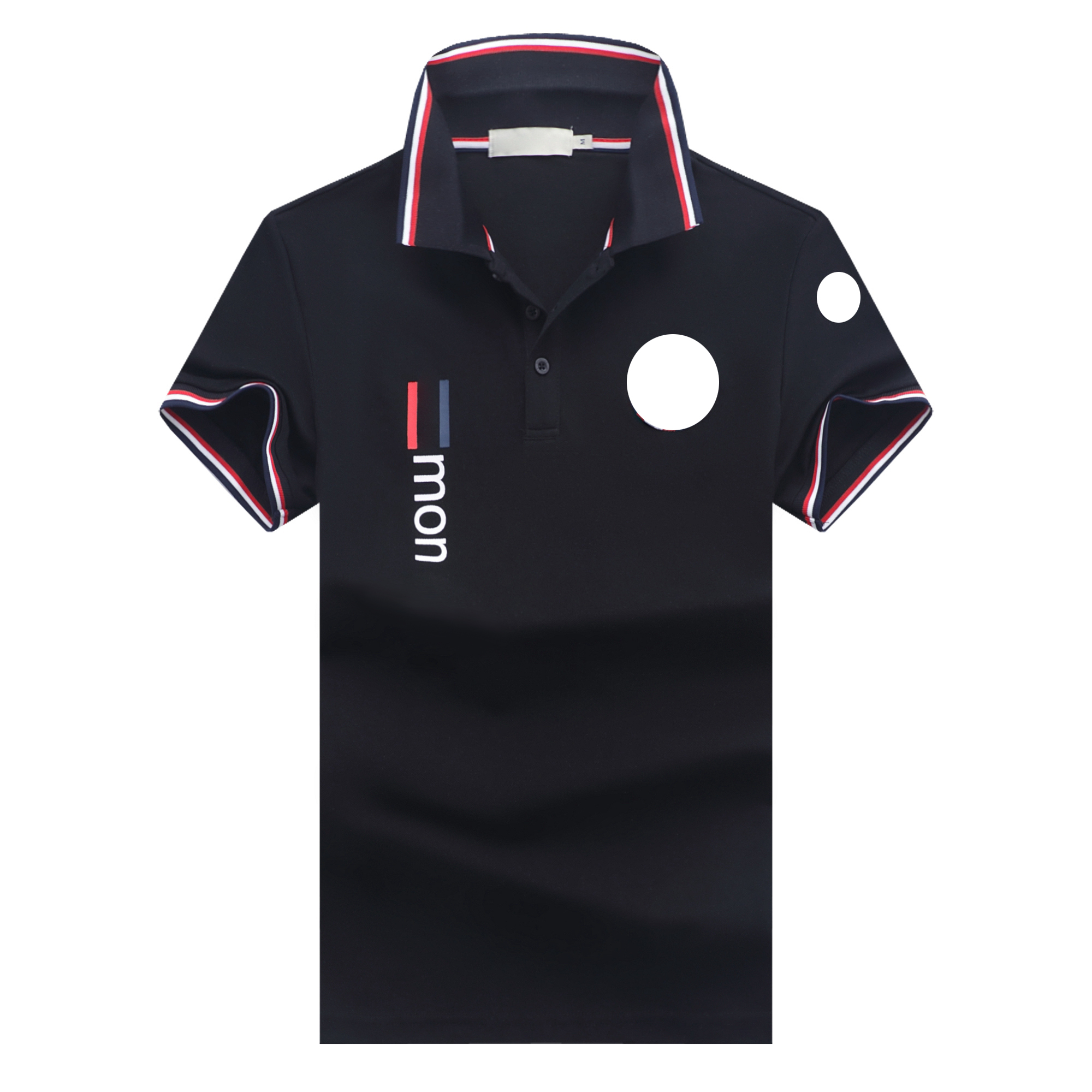 2022 Monclair Mens T Shirts Colour Neck Embroidered Letter Badge Luxury Womens Tees 2color, White
2022 Monclair Mens T Shirts Colour Neck Embroidered Letter Badge Luxury Womens Tees 2color, White