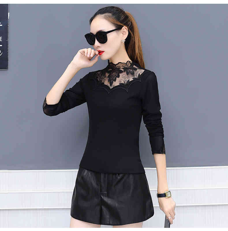 Arrival style Female Loose O-neck Plus Size Color Blouse long Sleeve Casual Women tops 176B 30 210506