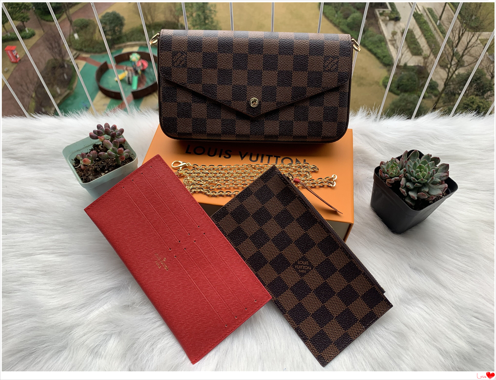 lv LOUIS BAG VITTON YSL Chain Shoulder Bags Women Handbag Mini Clutch Wallets Card Holder Purse 3pcs Lea, Red;black
lv LOUIS BAG VITTON YSL Chain Shoulder Bags Women Handbag Mini Clutch Wallets Card Holder Purse 3pcs Lea, Red;black