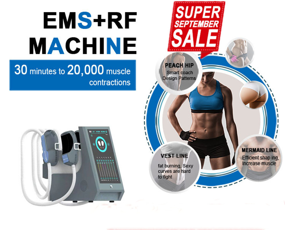 Portable Hiemt slimming machine ems muscle stimulator EMslim 2/ 4 / 5 Handles Optional for Whole Body sculpture bulid muscle and fat burn
Portable Hiemt slimming machine ems muscle stimulator EMslim 2/ 4 / 5 Handles Optional for Whole Body sculpture bulid muscle and fat burn