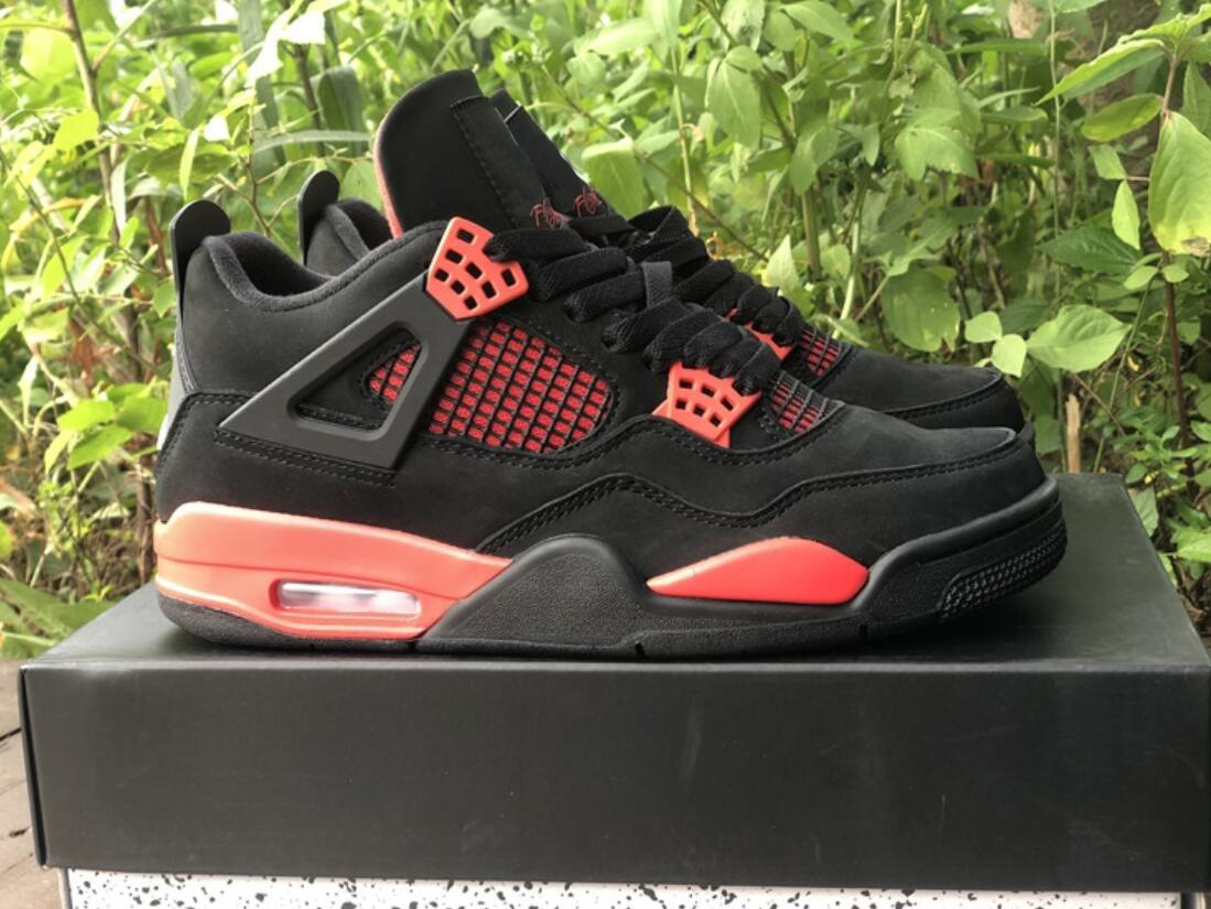 2021 Release Authentic 4 Red Thunder Black White Men Outdoor Shoes Sports Sneakers With Original Box CT8527-016
2021 Release Authentic 4 Red Thunder Black White Men Outdoor Shoes Sports Sneakers With Original Box CT8527-016