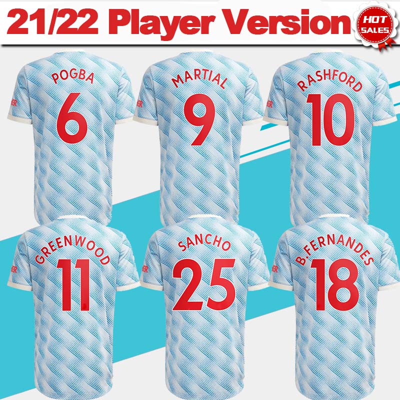 player version Football Jerseys 25 SANCHO #11 GREENWOOD Away Soccer Jersey 21/22 #18 B.FERNANDES #10 RASHFORD #6 POGBA #23 SHAW Adult Shirt +Patch, No name no number
player version Football Jerseys 25 SANCHO #11 GREENWOOD Away Soccer Jersey 21/22 #18 B.FERNANDES #10 RASHFORD #6 POGBA #23 SHAW Adult Shirt +Patch, No name no number