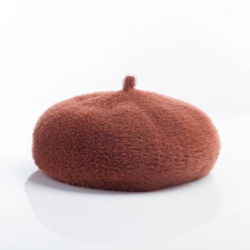 Berets Winter 2021 Plush No Hair Off Three Dimensional Fashion Women Beret Casual Painter Hat Outdoor Cold Proof Warm Women's, Khaki
Berets Winter 2021 Plush No Hair Off Three Dimensional Fashion Women Beret Casual Painter Hat Outdoor Cold Proof Warm Women's, Khaki