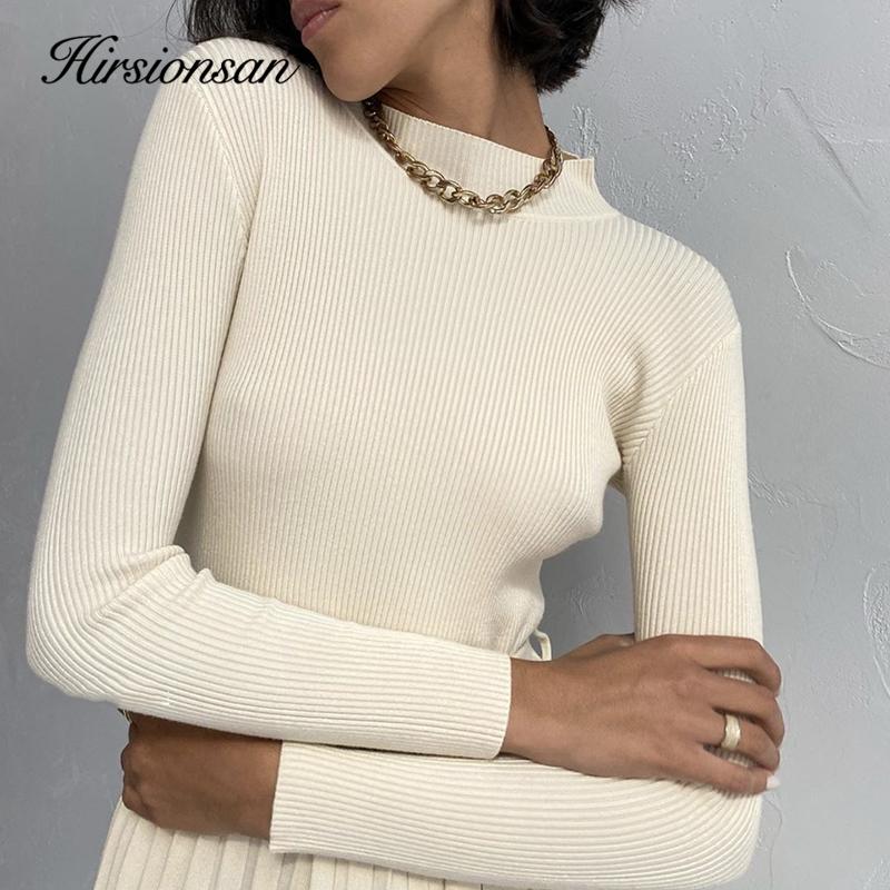 women's sweaters hirsionsan skinny knitted sweater women bottoming slim fit female knitwear casual pullovers ladies solid basic jumper, White;black
women's sweaters hirsionsan skinny knitted sweater women bottoming slim fit female knitwear casual pullovers ladies solid basic jumper, White;black