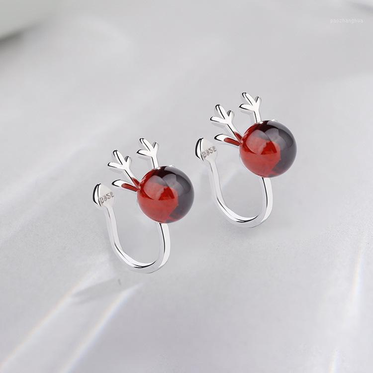 Original Design Red Garnet Antler Ear Clip S925 Silver Without Pierced Bone 2022 Fashion DIY Jewelry Gift Stud, Golden;silver
Original Design Red Garnet Antler Ear Clip S925 Silver Without Pierced Bone 2022 Fashion DIY Jewelry Gift Stud, Golden;silver