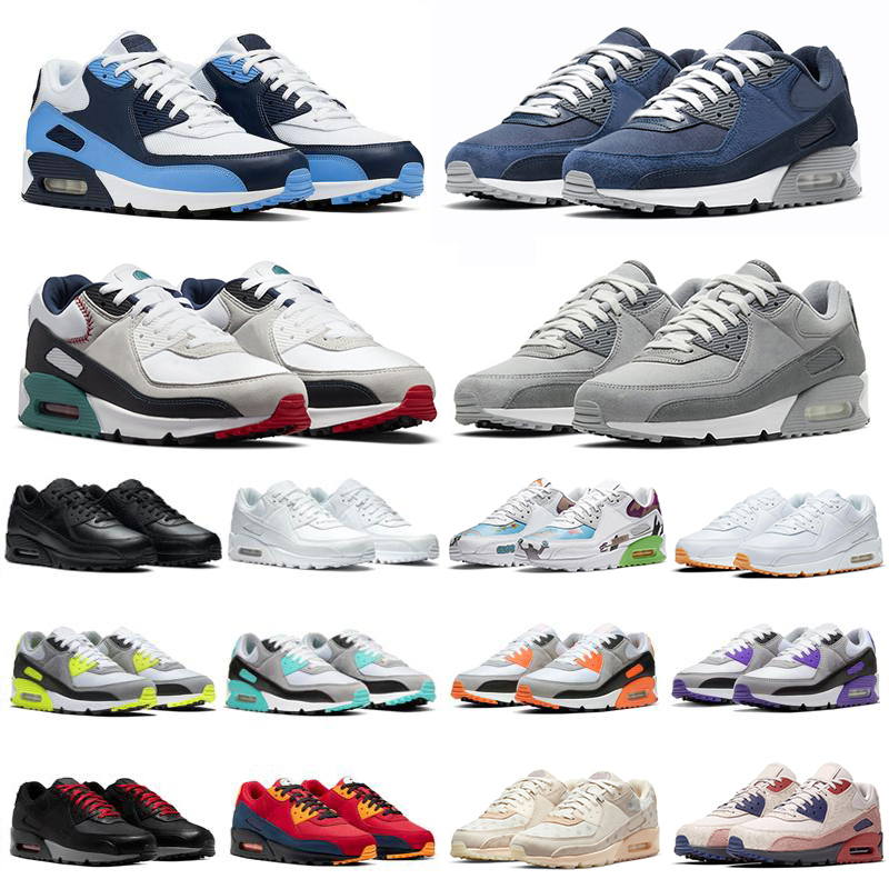 designer 90 mens running shoes Triple Black White Smoke Grey Cool Obsidian UNC Swingman Flyleather First Use Fresh Lucha Libre 90s men women trainers sports sneakers, Color#16
designer 90 mens running shoes Triple Black White Smoke Grey Cool Obsidian UNC Swingman Flyleather First Use Fresh Lucha Libre 90s men women trainers sports sneakers, Color#16