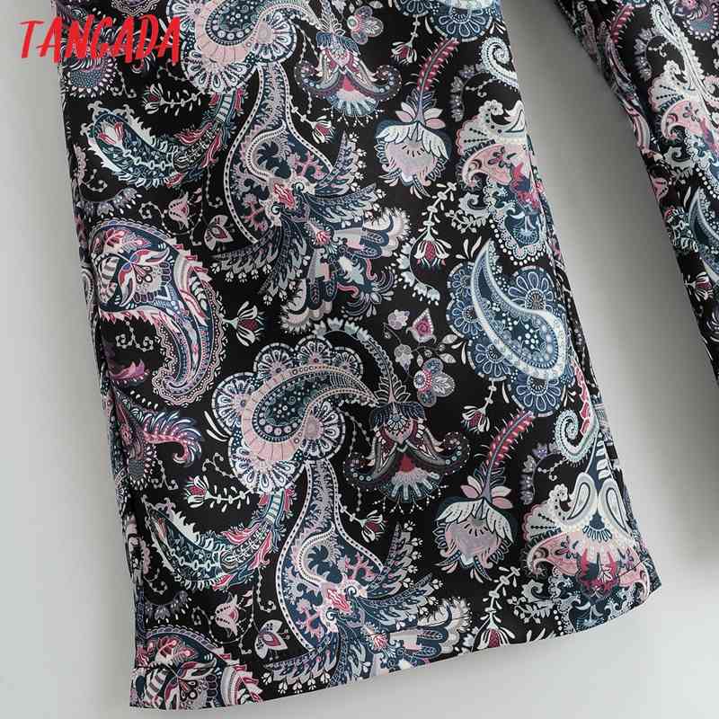 Women Retro Floral Print Long Trousers Vintage Style Strethy Waist Lady Pants Pantalon 169 210416