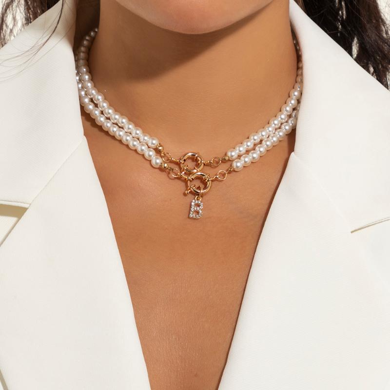 Chains Ingemark Vintage Fashion Baroque Pearl Chain Necklace Women Colar Wedding Punk OT Buckle Toggle Clasp Lariat Bead Choker Jewelry, Silver
Chains Ingemark Vintage Fashion Baroque Pearl Chain Necklace Women Colar Wedding Punk OT Buckle Toggle Clasp Lariat Bead Choker Jewelry, Silver