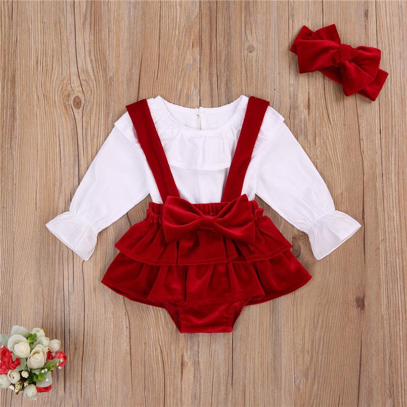Clothing Sets Born Baby Girls Sweet Dress Set, Toddler Infant Solid Color Long Sleeve Lace Neck Top Bow Suspenders Short Pants + Hairband, White
Clothing Sets Born Baby Girls Sweet Dress Set, Toddler Infant Solid Color Long Sleeve Lace Neck Top Bow Suspenders Short Pants + Hairband, White