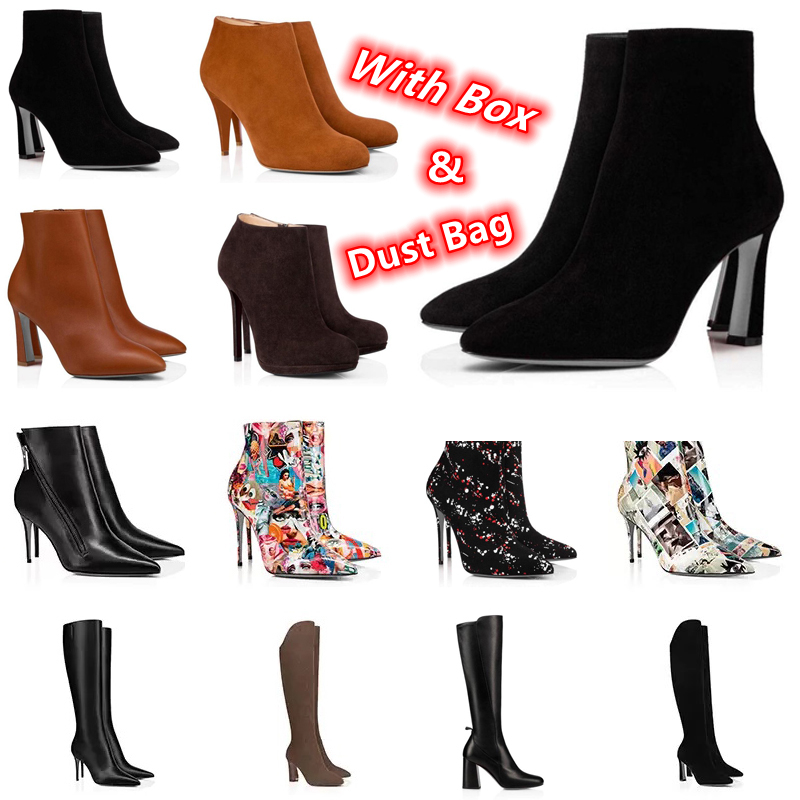 Designer red bottoms shoes women Ladies boots women platform high heels booties black chestnut navy Smooth leather suede winter Ankle Knee boot, 17
Designer red bottoms shoes women Ladies boots women platform high heels booties black chestnut navy Smooth leather suede winter Ankle Knee boot, 17