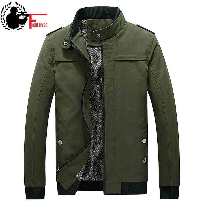 Military Jacket Men Spring Autumn Men Casual Jacket Coat Men's Fashion Washed 100% Pure Cotton Brand-Clothing Jackets Male Coats 210518, Light khaki
Military Jacket Men Spring Autumn Men Casual Jacket Coat Men's Fashion Washed 100% Pure Cotton Brand-Clothing Jackets Male Coats 210518, Light khaki