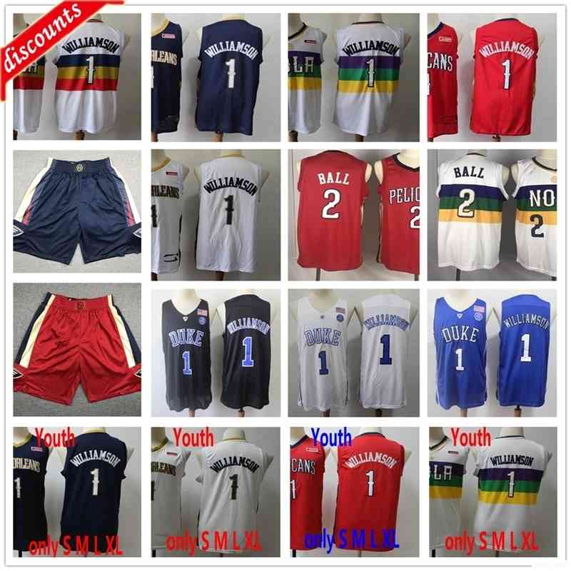 2020 New 1 Williamson Jerseys Best Quality Cheap Lonzo 2 Ball Basketball Jersey College Blue White Red Man Kids Youth, Black;red
2020 New 1 Williamson Jerseys Best Quality Cheap Lonzo 2 Ball Basketball Jersey College Blue White Red Man Kids Youth, Black;red