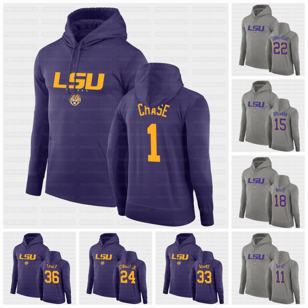LSU Tigers Ja'Marr Chase Jefferson Beckham Jr. Mathieu Queen Burrow Gaye Brennan White Edwards-Helaire Adams Tracy Gray Facility Performance Pullover Hoodie, Gray mens s-3xl
LSU Tigers Ja'Marr Chase Jefferson Beckham Jr. Mathieu Queen Burrow Gaye Brennan White Edwards-Helaire Adams Tracy Gray Facility Performance Pullover Hoodie, Gray mens s-3xl