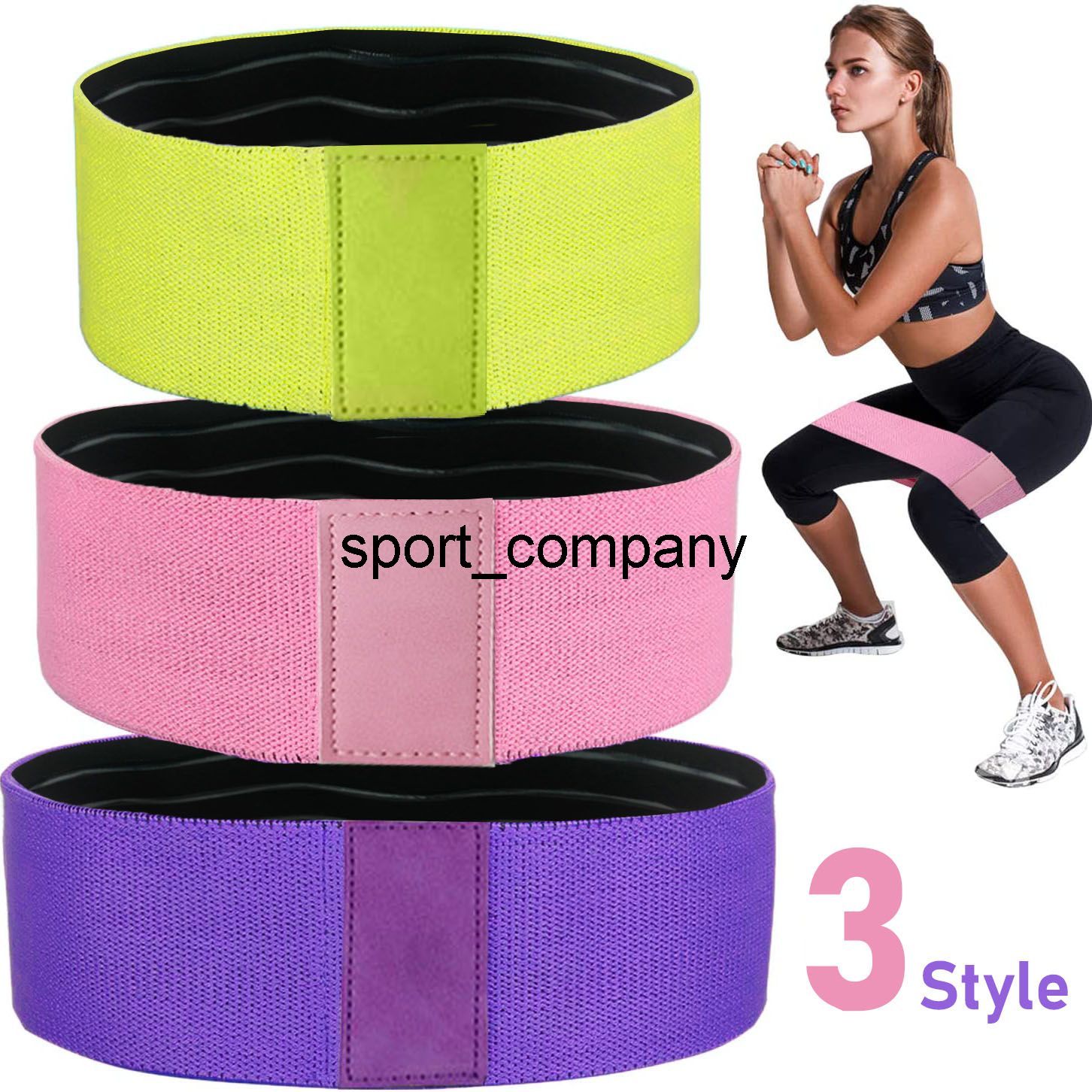3 Size Resistance Bands Hip Exercise Circle Gym Band Hip Exercise Bands for Booty Gluteus Legs Fitness Yoga Training Strap, Green
3 Size Resistance Bands Hip Exercise Circle Gym Band Hip Exercise Bands for Booty Gluteus Legs Fitness Yoga Training Strap, Green