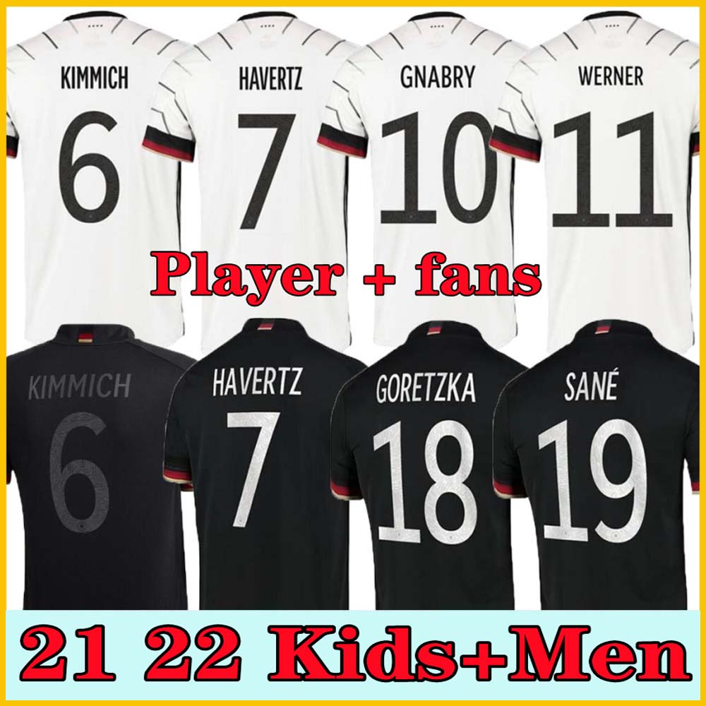 Player Version 2020 2021 Germany Soccer Jerseys Gundogan Gundogan Gnabry Werner Kroos 20 21 Kimmich Foot Football Jersey Sane Goretzka Can Havertz Muller Men + Kids, Player 20 21 away adult size:
Player Version 2020 2021 Germany Soccer Jerseys Gundogan Gundogan Gnabry Werner Kroos 20 21 Kimmich Foot Football Jersey Sane Goretzka Can Havertz Muller Men + Kids, Player 20 21 away adult size: