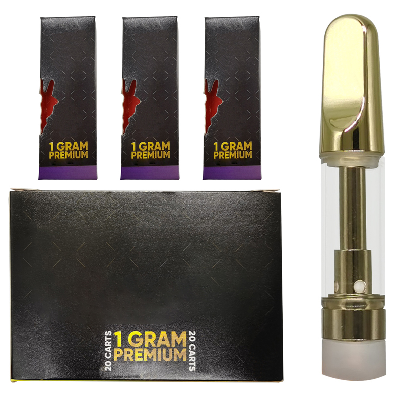 Golden Vape Cartridges 0.8ml 1ml Glass Tanks Carts Screw On Drip Tip Atomizers Ecig Vaporizers Pens Empty Vapor Packaging
Golden Vape Cartridges 0.8ml 1ml Glass Tanks Carts Screw On Drip Tip Atomizers Ecig Vaporizers Pens Empty Vapor Packaging