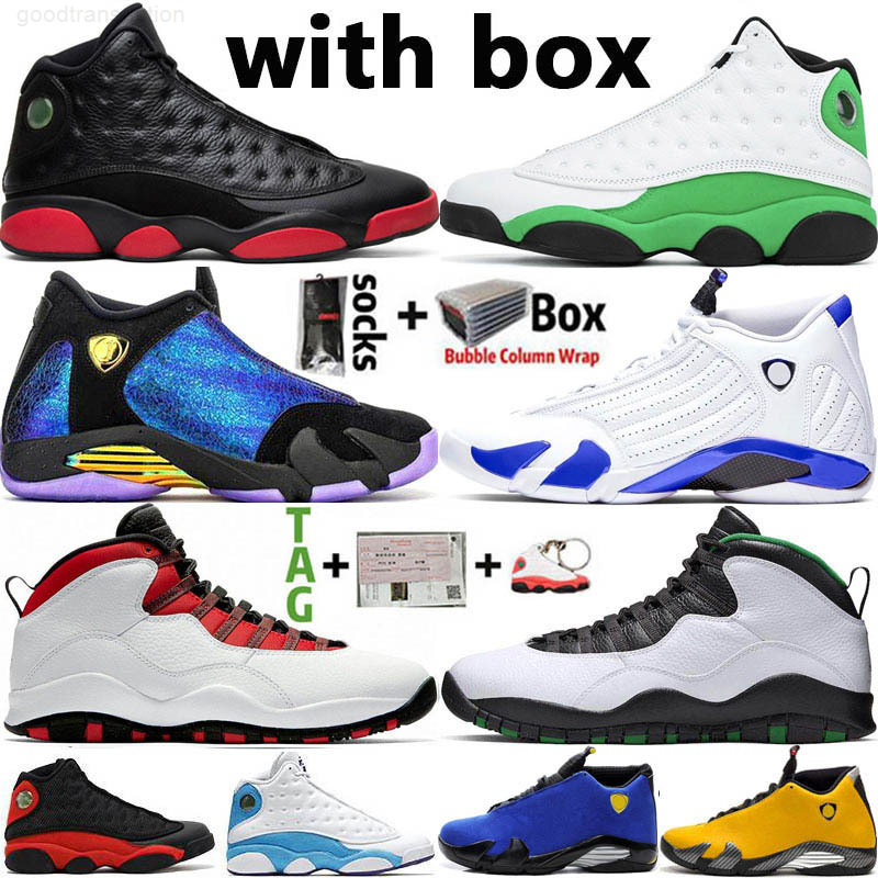 Jumpman High OG Men Basketball Shoes Hyper Royal 14 14s dirty Bred 13s Lucky Green Top 10 10s Mens Sports Sneakers Size 13, Lucky green 2
Jumpman High OG Men Basketball Shoes Hyper Royal 14 14s dirty Bred 13s Lucky Green Top 10 10s Mens Sports Sneakers Size 13, Lucky green 2