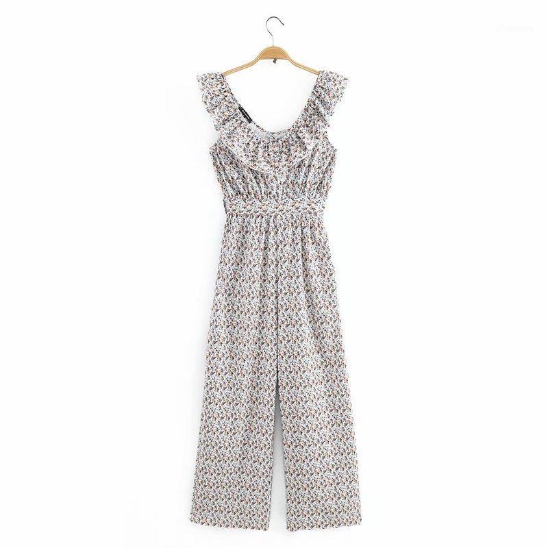 Women' Jumpsuits & Rompers Woah 2021 JJ55-186 Europe And The United States Wind Ruffled Printed V-neck, Beige
Women' Jumpsuits & Rompers Woah 2021 JJ55-186 Europe And The United States Wind Ruffled Printed V-neck, Beige