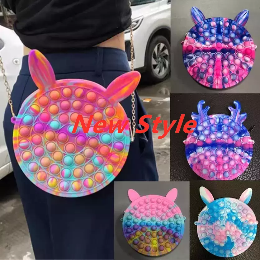 Fidget Toys Sensory Fashion Makeup coin purse Bags Push Bubble Rainbow Anti Stress Educational Children And Adults Decompression Toy Girl gi
Fidget Toys Sensory Fashion Makeup coin purse Bags Push Bubble Rainbow Anti Stress Educational Children And Adults Decompression Toy Girl gi