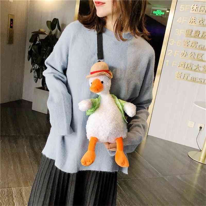 Plush mobile phone Single Shoulder Messenger Toy Bag Sweet cartoon cute duckling school girl bag, Yellow
Plush mobile phone Single Shoulder Messenger Toy Bag Sweet cartoon cute duckling school girl bag, Yellow