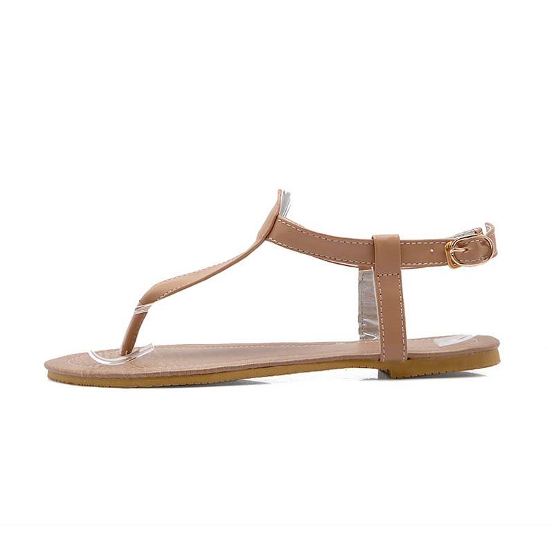 Summer Women Casual Flips Flops Beach Sandals Rome Shoes Ankle Strap Flat Gladiator Large Size US4-16 Chaussures Femme, Black
Summer Women Casual Flips Flops Beach Sandals Rome Shoes Ankle Strap Flat Gladiator Large Size US4-16 Chaussures Femme, Black