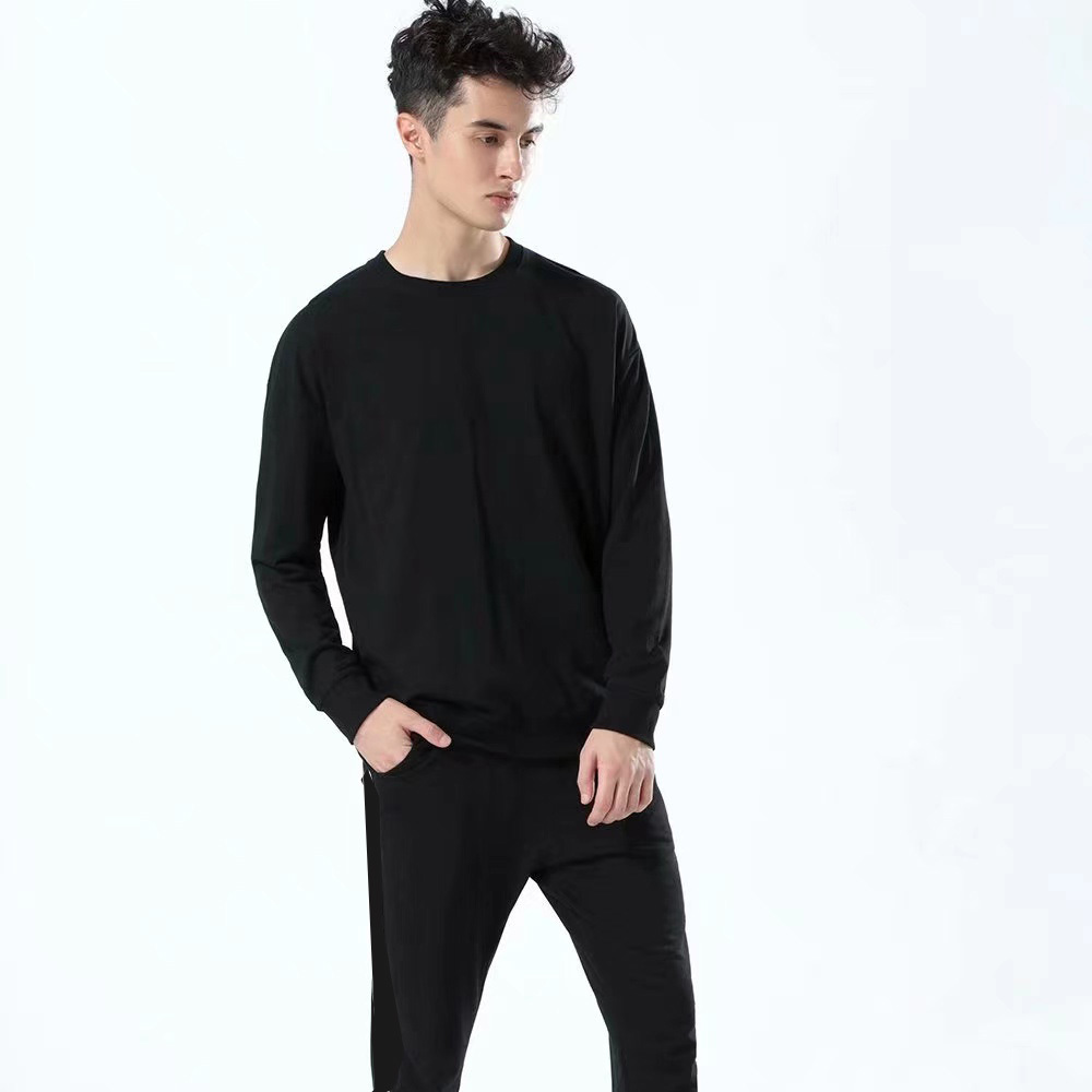 Men Casual Sweatshirts Autumn Style Streetwear Hoodies Male Terry White Black Hoodie Tops Outerwear LS-252 210518