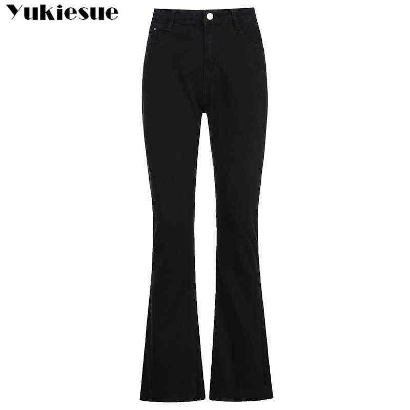streetwear high waist women's fashion browm jeans woman girls women flare pants trousers female jean femme denim bagge mom jeans 211112
