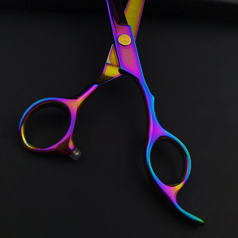 Hair Scissors 6.0 Japan Color Professional Hairdressing Shears Barber Accessories