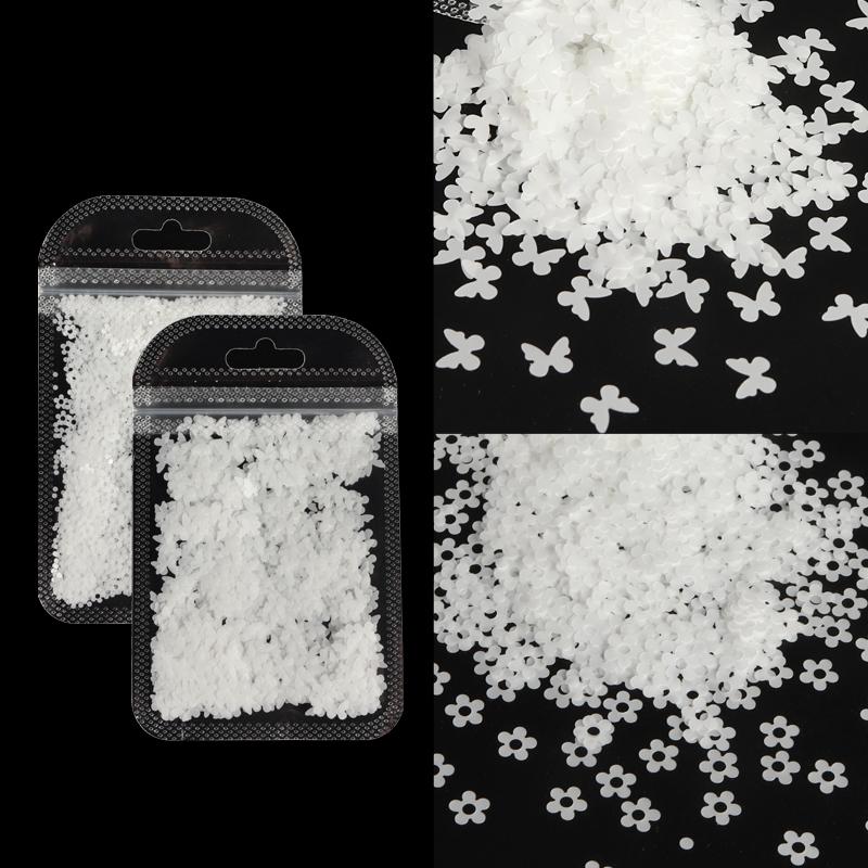 Nail Art Kits 2PCS Butterfly Flower Set Glitter Sequins Pearlescent Color Flakes Nails Accessories For DIY Manicure Tips Design Kit
Nail Art Kits 2PCS Butterfly Flower Set Glitter Sequins Pearlescent Color Flakes Nails Accessories For DIY Manicure Tips Design Kit
