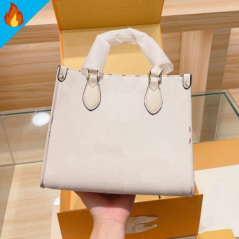 Fashion Small Totes Women Luxurys Designers Bags 2021 On The Go Lady Casual Tote Womens Handbags With Flower Ladies Onthego, Box
Fashion Small Totes Women Luxurys Designers Bags 2021 On The Go Lady Casual Tote Womens Handbags With Flower Ladies Onthego, Box