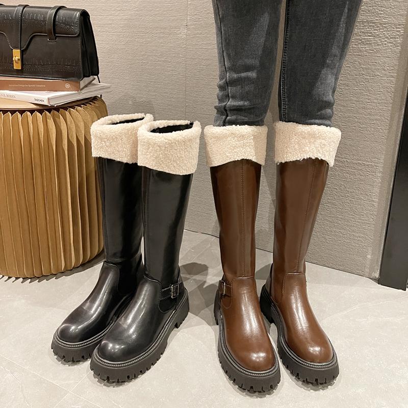 Boots Round Toe Lolita Women's Rubber Shoes Rain Clogs Platform Luxury Designer Boots-Women Sexy Thigh High Heels Wint
Boots Round Toe Lolita Women's Rubber Shoes Rain Clogs Platform Luxury Designer Boots-Women Sexy Thigh High Heels Wint