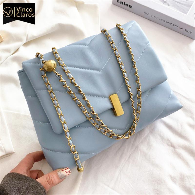 Fashion Chain Shoulder Bag Leather Crossbody Bags For Women Purses And Handbags Designer Sac A Main High Quality, White
Fashion Chain Shoulder Bag Leather Crossbody Bags For Women Purses And Handbags Designer Sac A Main High Quality, White
