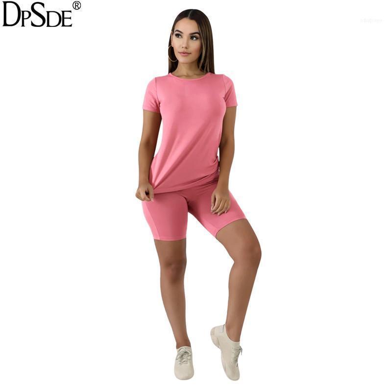 Summer Women Street Casual Style Sets Short Sleeve Round Neck Top Elastic Pants Pure Color Two Piece Women's Tracksuits, Gray
Summer Women Street Casual Style Sets Short Sleeve Round Neck Top Elastic Pants Pure Color Two Piece Women's Tracksuits, Gray