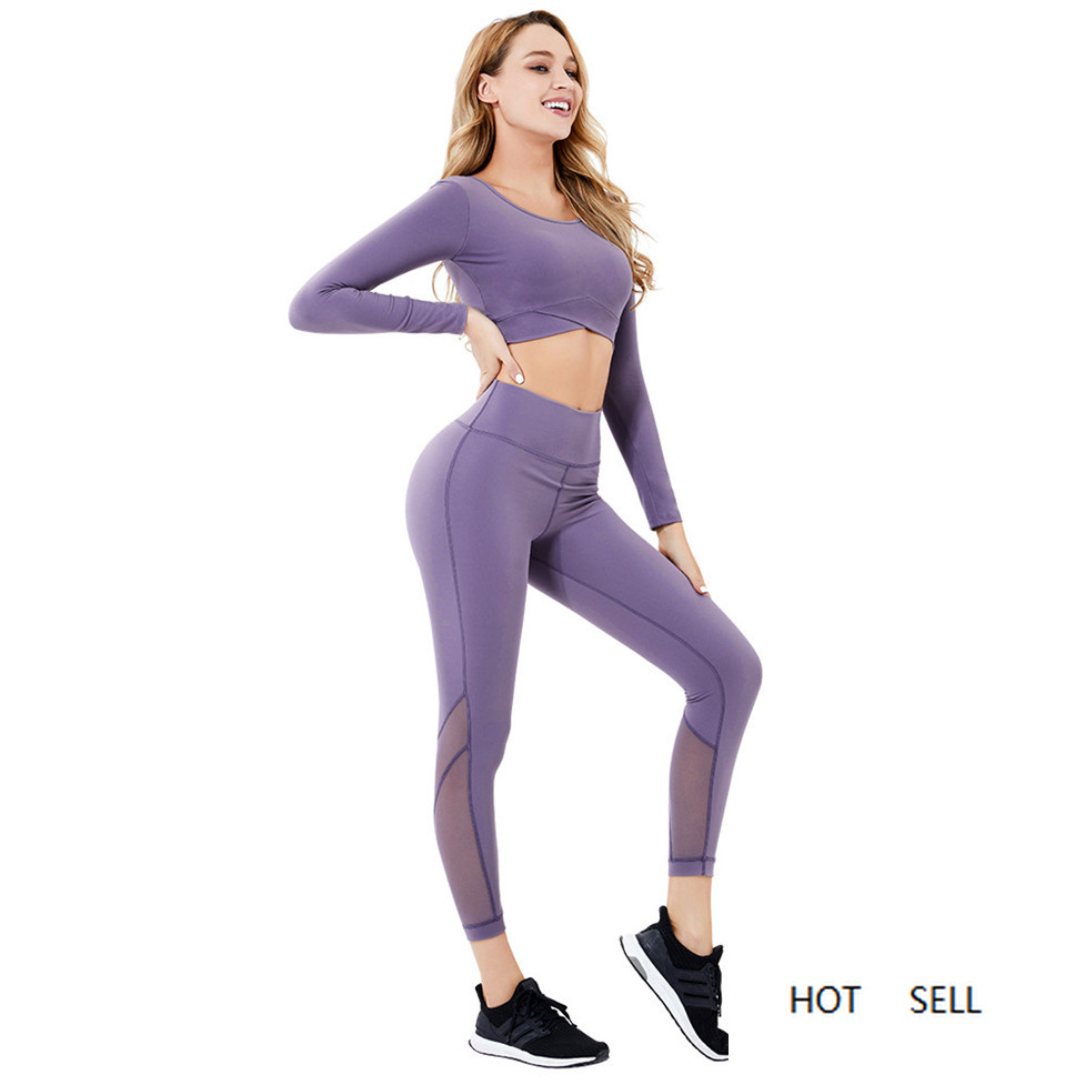 Long Sleeve Sports Bra Woman Gym Bras Yoga Top High Waist Leggings Four Ways Stretchable Female Suits, 2521bf2516pf
Long Sleeve Sports Bra Woman Gym Bras Yoga Top High Waist Leggings Four Ways Stretchable Female Suits, 2521bf2516pf