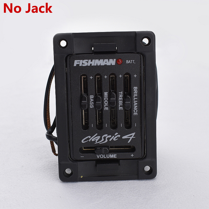 Clearance Sale Original Genuine USA Fishman Classic 4 / 4T EQ Acoustic Guitar Pickup Preamp Wide Pickups
Clearance Sale Original Genuine USA Fishman Classic 4 / 4T EQ Acoustic Guitar Pickup Preamp Wide Pickups