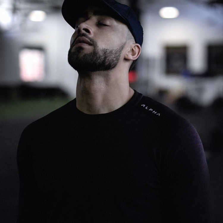 Men Long Sleeve Tshirt Bodybuilding Shirt O-Neck Quick Dry T Shirt Sports Workout T-shirt Men Casual Clothing X0602