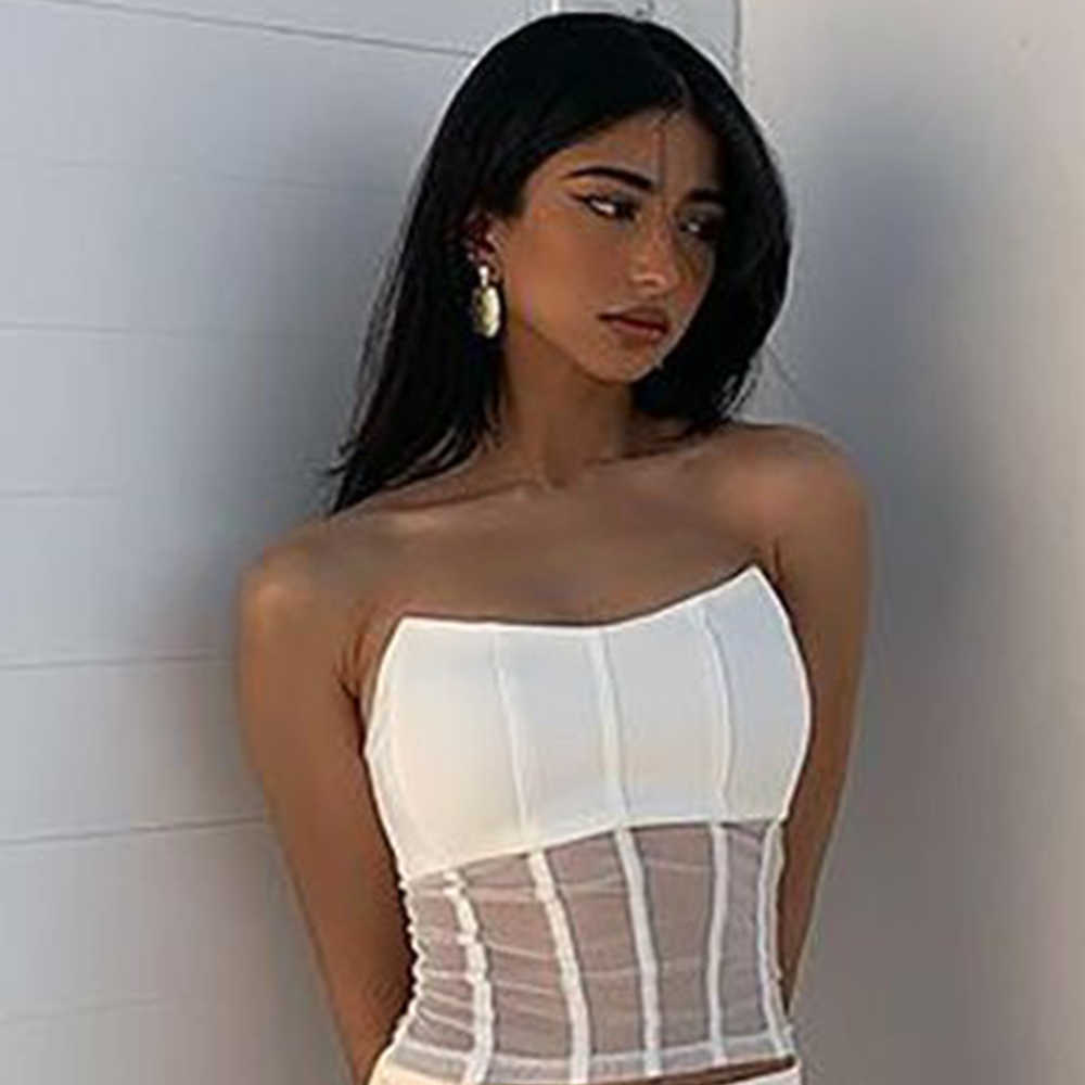 Ocstrade Bandage Top Arrival White Bodycon Women Summer Sexy Sleeveless Party Club Outfits 210527, Beige
Ocstrade Bandage Top Arrival White Bodycon Women Summer Sexy Sleeveless Party Club Outfits 210527, Beige