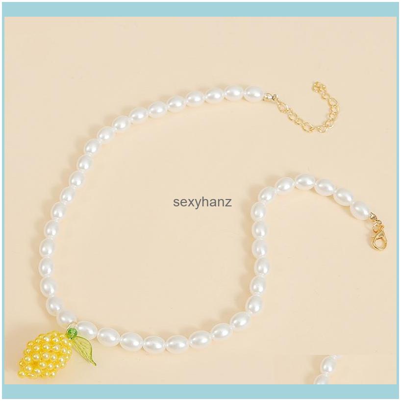 & Pendants Fashion White Pearl Chain Necklaces Women Trendy Handmade Yellow Pine Pendant Necklace Party Jewelry Gifts Drop Delivery 2021 Vjc
& Pendants Fashion White Pearl Chain Necklaces Women Trendy Handmade Yellow Pine Pendant Necklace Party Jewelry Gifts Drop Delivery 2021 Vjc
