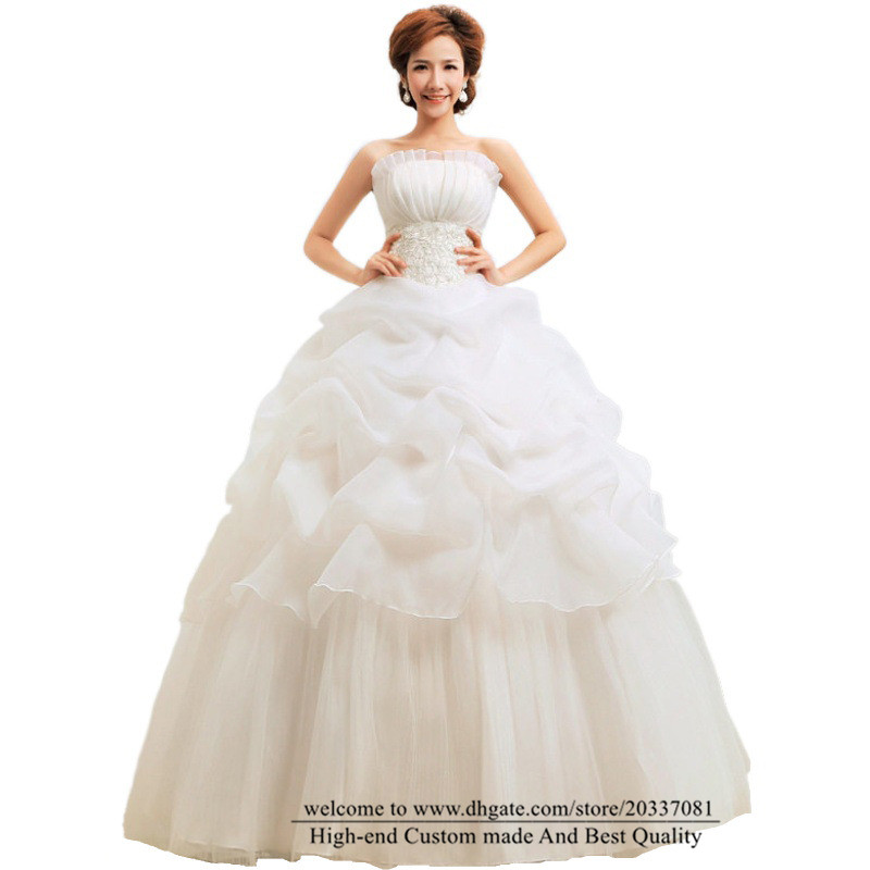 Quinceanera Dresses 2021 Princess Strapless Lace Sequins Pleat Party Prom Formal Red Ball Gown Organza Vestidos De 15 Anos Q33