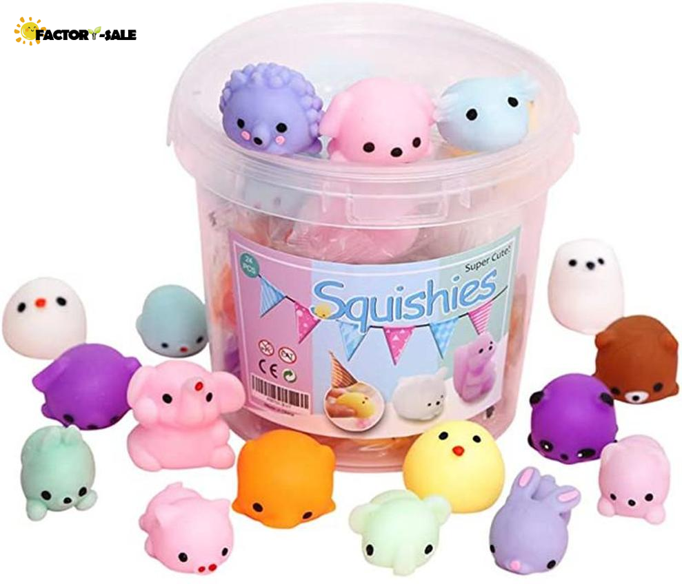 DHL Fidget Toys Squishy 24pcs Party Favors for Kids Mini Kawaii squishies Mochi Stress Reliever Anxiety Toy with Storage Box FO19
DHL Fidget Toys Squishy 24pcs Party Favors for Kids Mini Kawaii squishies Mochi Stress Reliever Anxiety Toy with Storage Box FO19