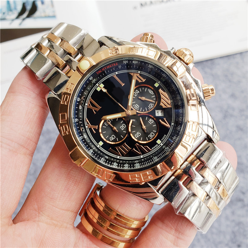 Men's Watch 316L Boutique Steel Chain Black Face Large dial 46mm Explorer Centennial Watches Waterproof high quality AAA, Bronze
Men's Watch 316L Boutique Steel Chain Black Face Large dial 46mm Explorer Centennial Watches Waterproof high quality AAA, Bronze